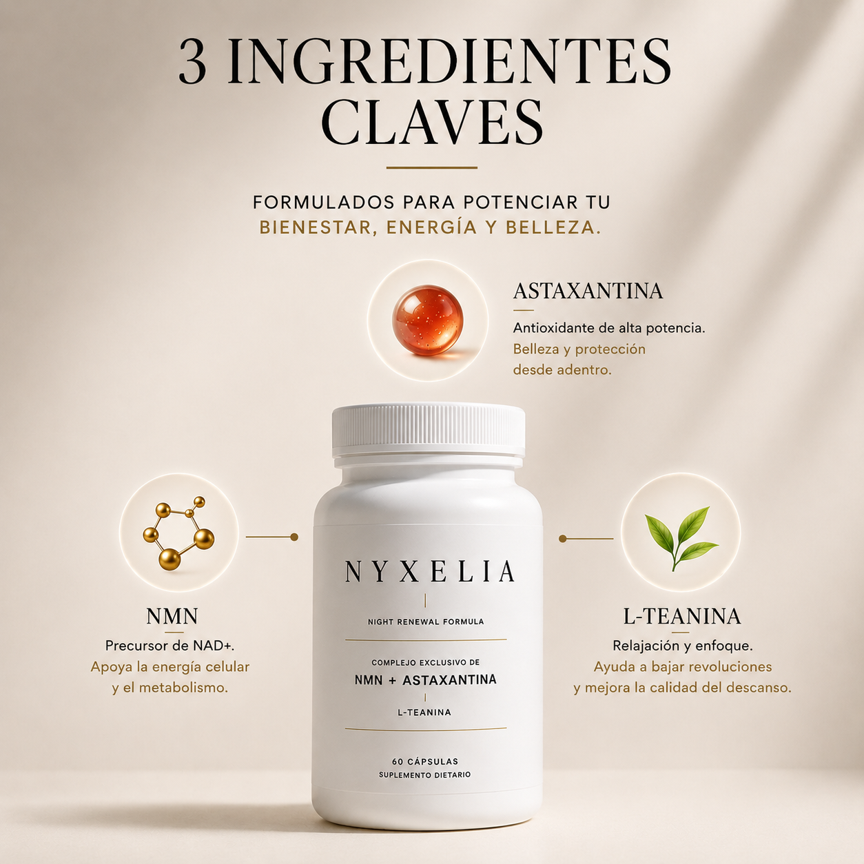 NYXELIA® – Recuperá tu energía y volvé a sentirte bien.