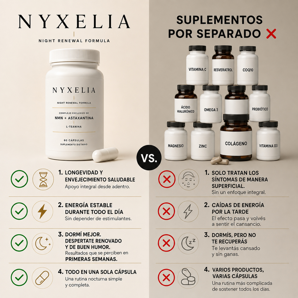 NYXELIA® – Recuperá tu energía y volvé a sentirte bien.